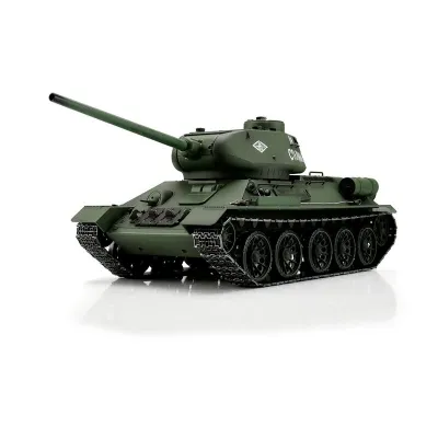 1/16 RC Tank T34/85 with Metal Tracks - BB+IR - 2,4 GHz Heng Long Torro Edition