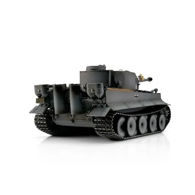 1/16 RC Tiger I Frühe Ausf. grau BB Rauch Torro Pro Edition