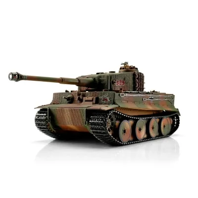 Tiger I. Medium Version Metal IR Smoke Tank Camouflage Torro Pro Edition