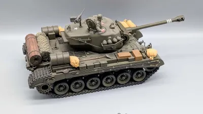 RETOURE - RC Panzer U.S. M26 Pershing 1:16 Heng Long