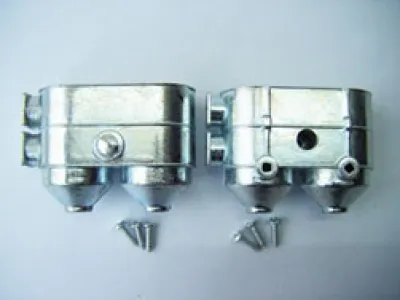 pair of aluminium air filters for Tiger I by Heng Long 1/16