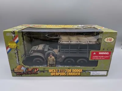 WC63 1 1/2 Ton Dodge Weapons Carrier im Maßstab 1:18