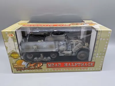 21st Century Toys M3A3 Halftrack in 1:18 scale with figure