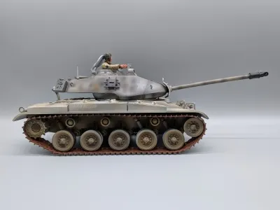 1:18 21st Century Toys M41 Walker Bulldog Tank Kunststoff