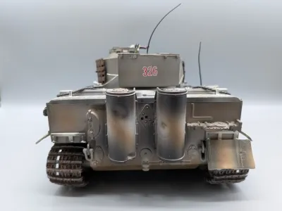 1:18 21st Century Toys Kampfpanzer Tiger 1 Kunststoff