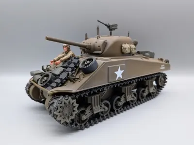 1:18 21st Century Toys US Sherman Kunststoff