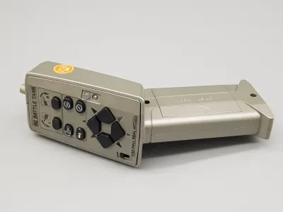 defekt B WARE Fernsteuerung Fernbedienung 27 MHz für ältere Heng Long Panzer Modelle Maßstab 1:24