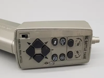 defekt B WARE Fernsteuerung Fernbedienung 27 MHz für ältere Heng Long Panzer Modelle Maßstab 1:24