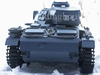 RC Panzer 3 Ausf. L 2.4 GHz grau mit Rauch & Sound Heng Long Torro Edition BB+IR