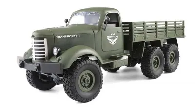 RC Truck U.S. Military truck green 6WD 1:16 RTR