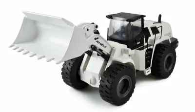 RC wheel loader G483E white 1:14 partial metal RTR sound and light 10-channel 2.4 GHz