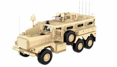 U.S. military vehicle MRAP 6x6 1:12 RTR