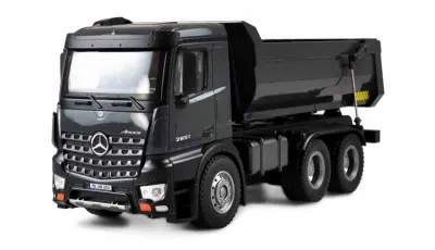 RC truck Mercedes-Benz Arocs truck tipper PRO metal 2.4GHz RTR grey