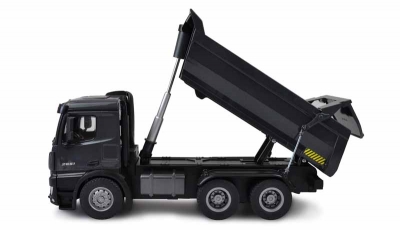 RC LKW Mercedes-Benz Arocs LKW Kipper PRO Metall 2.4GHz RTR grau