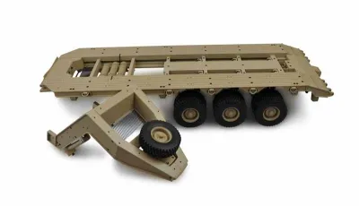 U.S. M747 heavy duty semi-trailer 1:12 building kit