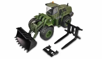 RC wheel loader G485E ME military 1:14, part metal, 10-channel, RTR