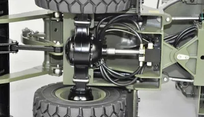 RC Hydraulic Military Wheel Loader G921H full metal 1:16 RTR military green