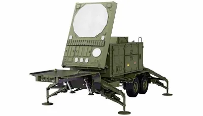 U.S. M747 Sattelauflieger Radar grün KIT Maßstab 1:12