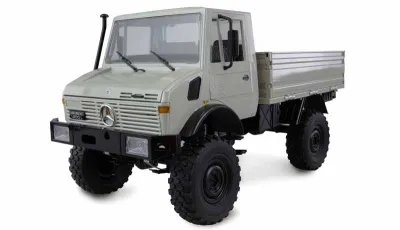 1/12 Mercedes-Benz Unimog Basic 4WD RTR Grau