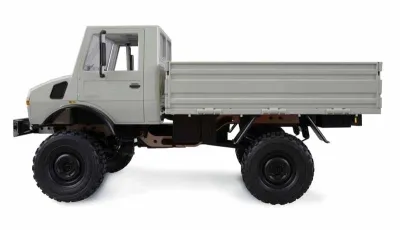 1/12 Mercedes-Benz Unimog Basic 4WD RTR Grau