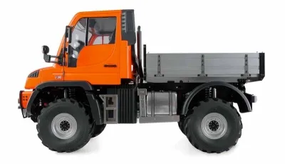 Mercedes-Benz Unimog implement carrier 4WD 1:10 ARTR orange