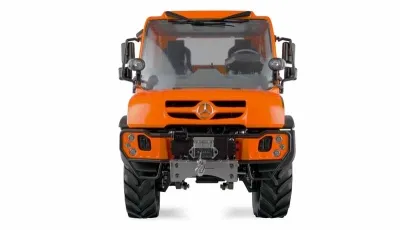 Mercedes-Benz Unimog implement carrier 4WD 1:10 ARTR orange