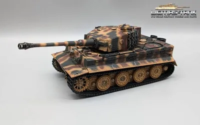 1:24 RC Panzer Deutscher Tiger 1 Spätversion Taigen mit Infrarot-Kampfsystem