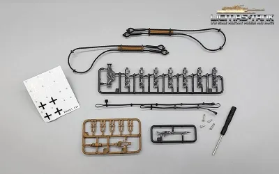 Accessory set for 1:24 Tiger 1 (3841-11-L-C) from Taigen