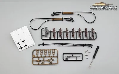 Accessory set for 1:24 Tiger 1 (3841-11-M-C) from Taigen