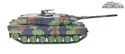 RC Panzer Taigen Leopard 2A6 IR Metall Edition PRO 1:16 Flecktarn Bundeswehr