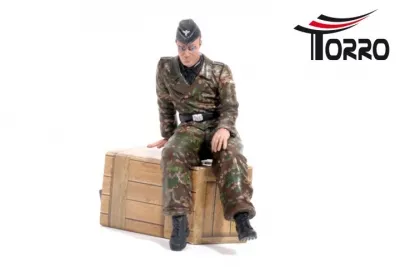 Torro 1/16 Figuren Serie Figur Wehrmacht Militär "Fahrer" sitzend