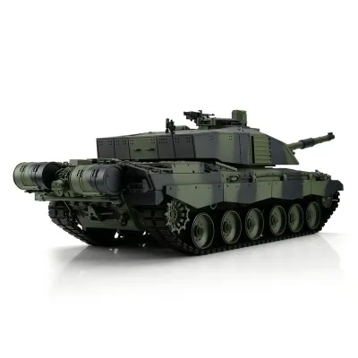 British Challenger 2 mit Metallketten Camouflage BB+IR 1:16 Heng Long Torro Edition