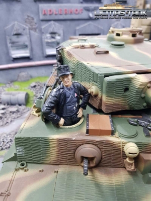 German Tank Crew Loader Normandy 1944 Half Body Figure painted