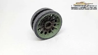Heng Long roller Plastic T34 Spare Part 3909 painted 1/16