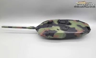 RC Panzer Leopard 2 A6 - Ersatzteil - Turm mit Kanone und RRZ 3889 Heng Long 1:16