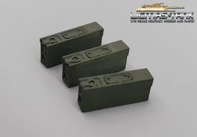 1/16 ammunition boxes cartridge box belt box MG42 MG34 Wehrmacht painted Resin