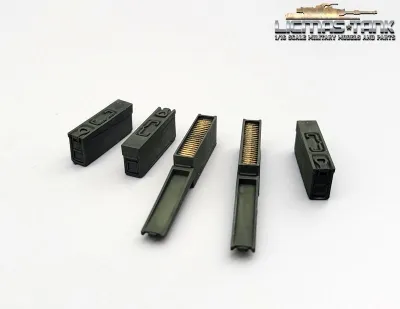 1/16 ammunition boxes cartridge box belt box SET MG42 MG34 Wehrmacht painted