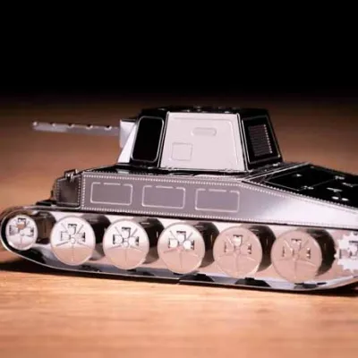 Metal Time Tank T67 (World of Tanks) constructor kit