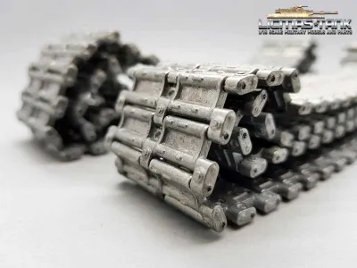 Original Heng Long Metal Chains for Russia T72 and T90 Rc Tanks