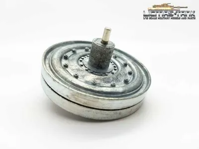 Spare Part Taigen Tiger 1 late Version metal Wheel small 1:16