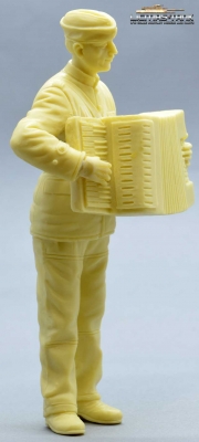 Model Kit 1:16 German tank crew marksman with accordion Normandy 1944