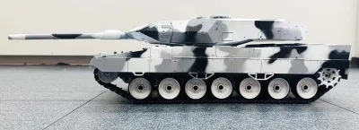 RC Panzer Leopard 2A6 – Schnee Tarnung Heng Long 1:16 V7.0