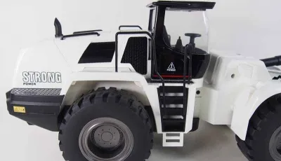RC Wheel Loader G485 AE white 1:14 Part Metal RTR Sound and Light 10-Channel