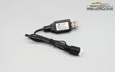 Taigen USB Charger Cable for 7.4V Li-Ion Batteries