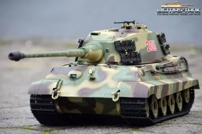 1/16 RC Panzer Königstiger mit Henschel-Turm BB+IR - Heng Long Torro Edition