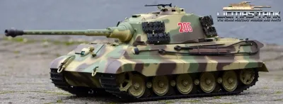 1/16 RC Panzer Königstiger mit Henschel-Turm BB+IR - Heng Long Torro Edition