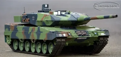 1/16 Leopard 2A6 Rauch & Sound Stahlgetriebe Heng Long BB + IR V-7.0 Amewi Edition