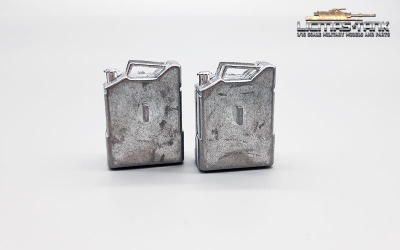 1 Paar Metall Benzinkanister Modellbau Panzer
