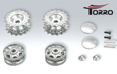 Torro Metal Driving and Idler Wheels KV-1 and KV-2 tank 1/16