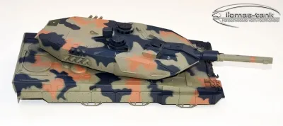 B Ware Leopard 1:24 upper hull and tower (electronics defective)